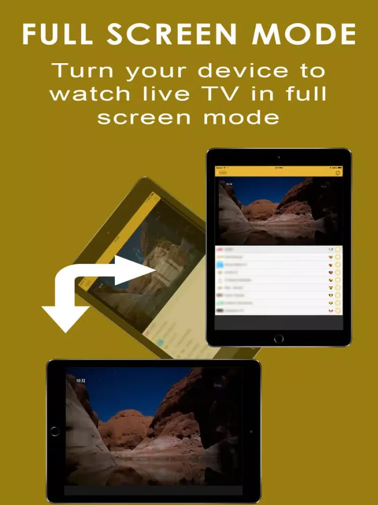 تصاویر Watch Live TV & Online Radio iPad 