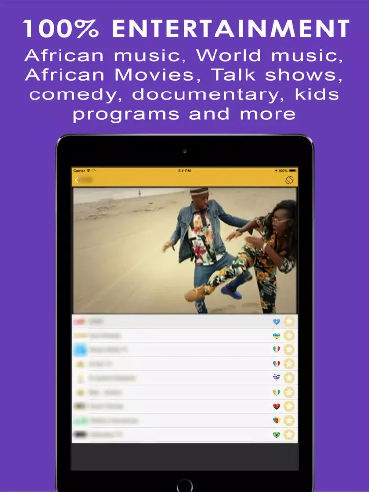 تصاویر Watch Live TV & Online Radio iPad 