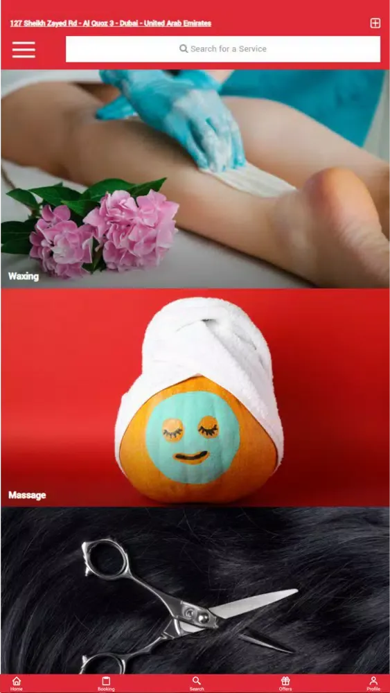 Captures d'écran de Elive Beauty Salon
