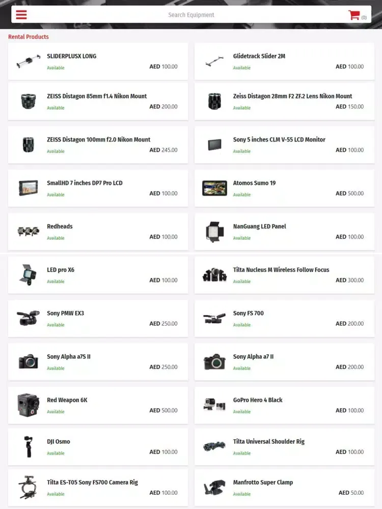 Screenshot di Film District iPad 