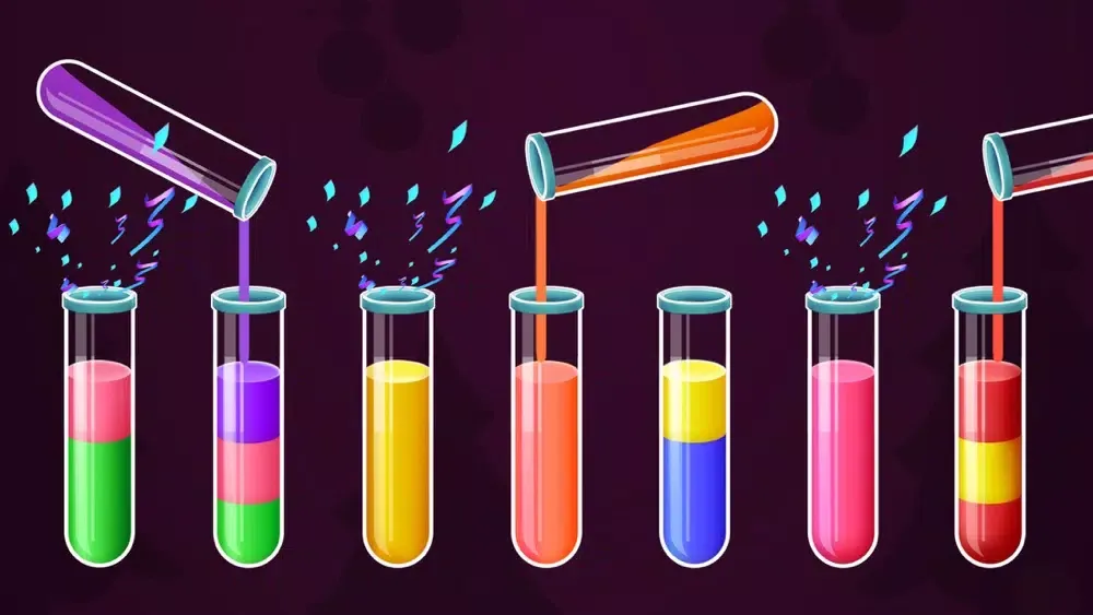 Water Color Puzzle Game স্ক্রিনশট
