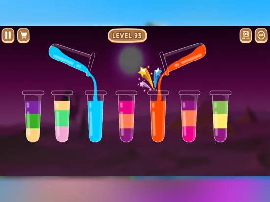 Fun Water Sorting - Color Sort iPad  Screenshots