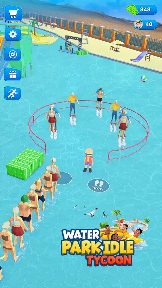 Aqua Park Idle Tycoon স্ক্রিনশট
