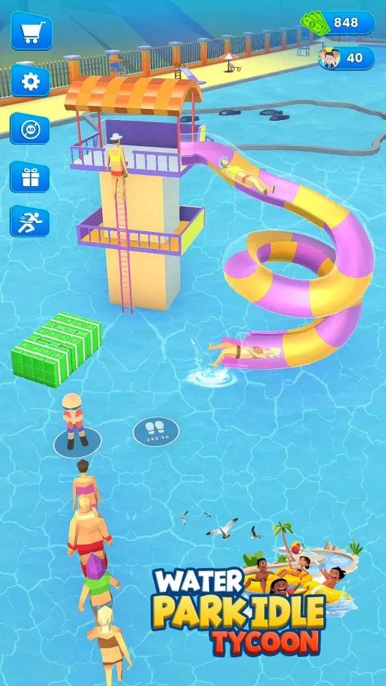 Aqua Park Idle Tycoon স্ক্রিনশট