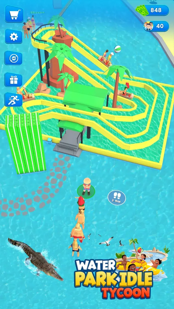 Aqua Park Idle Tycoon স্ক্রিনশট