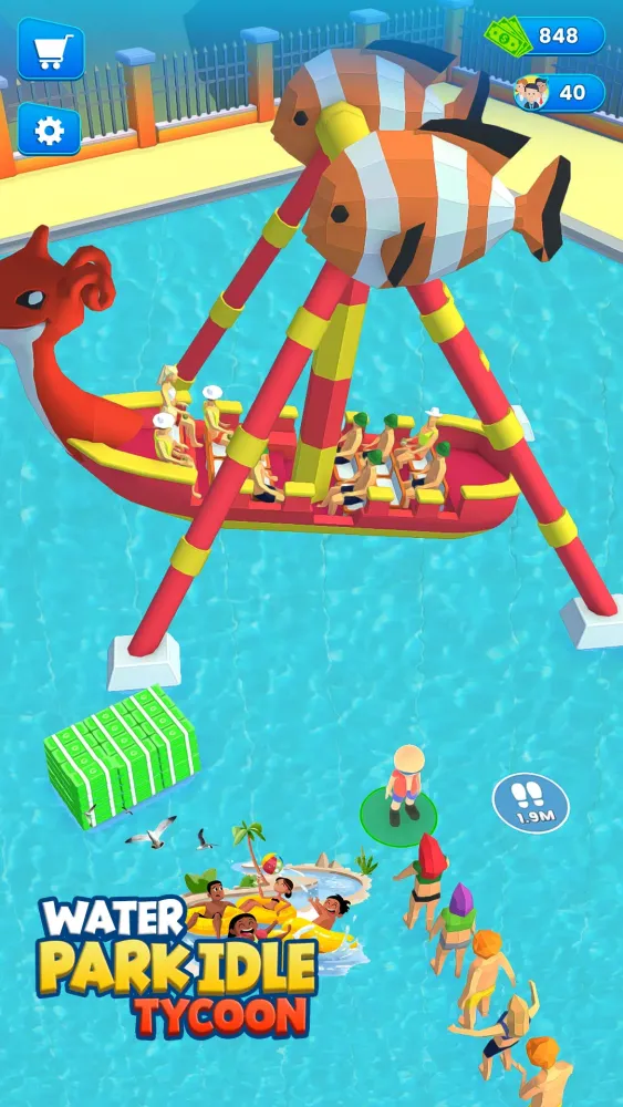 Aqua Park Idle Tycoon স্ক্রিনশট