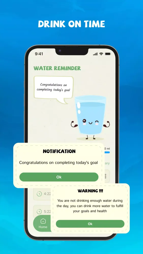 Drink Water Reminder & Tracker Screenshots