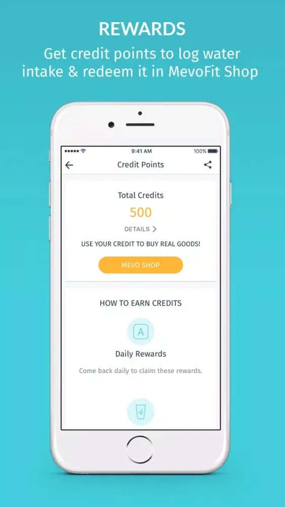 Water Tracker by MevoFit应用截图