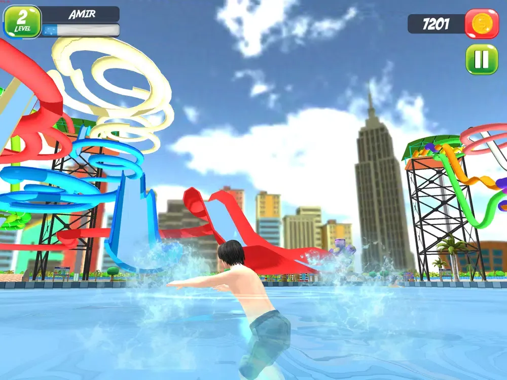 Ảnh chụp màn hình của Water Park Unlimited Fun iPad 