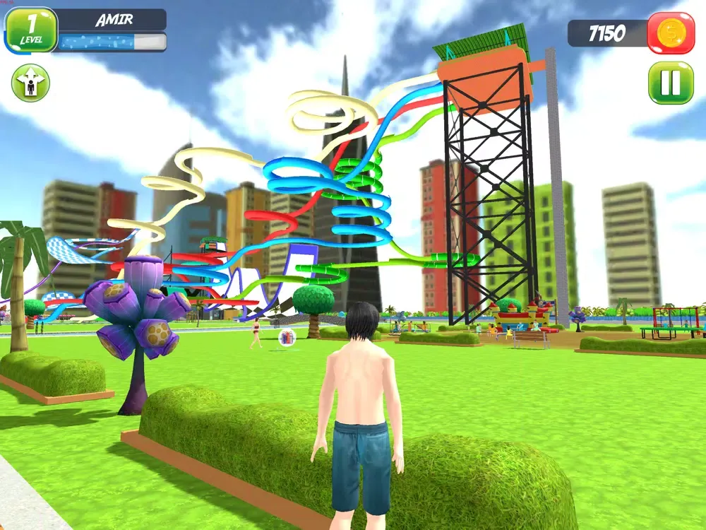 Ảnh chụp màn hình của Water Park Unlimited Fun iPad 