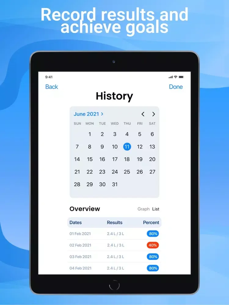Скриншоты Water Tracker to Lose Weight iPad 