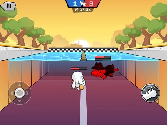 Capturas de pantalla de Duck Water War iPad 