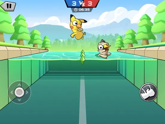 Capturas de pantalla de Duck Water War iPad 