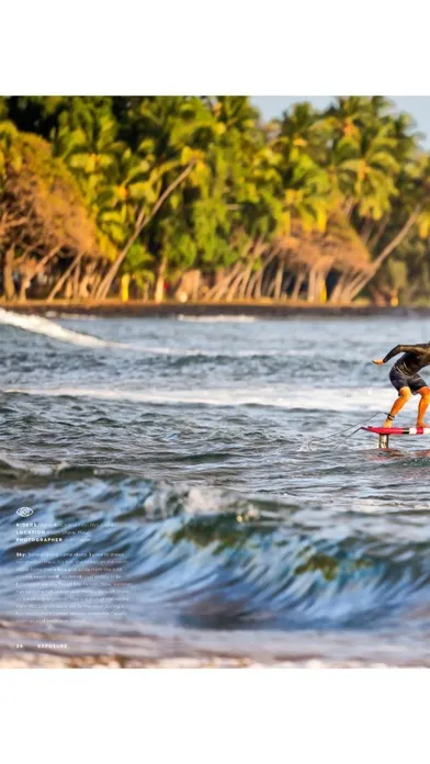 Capturas de pantalla de Foiling Magazine