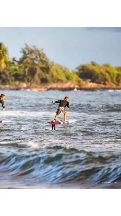 Capturas de pantalla de Foiling Magazine