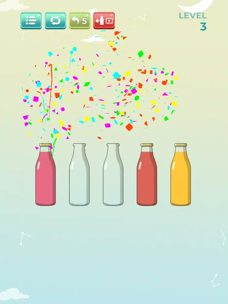 Tangkapan layar Water Color : Sorting Water iPad 