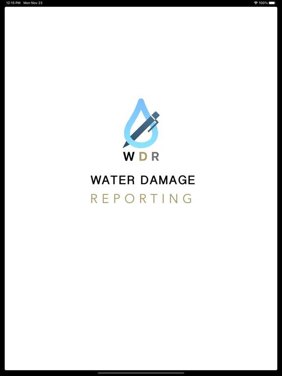 Screenshot di Water Damage Reporting iPad 