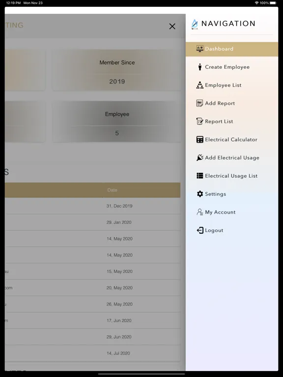 Screenshot di Water Damage Reporting iPad 