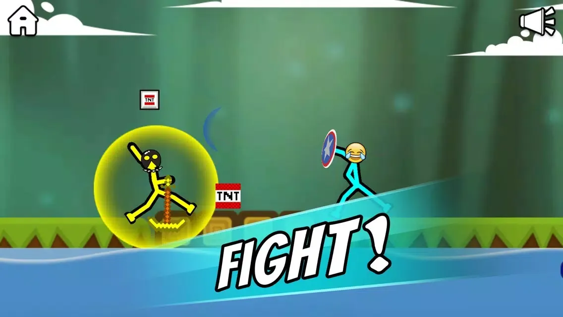 Capturas de pantalla de Stickman Clash - 2 Player Game