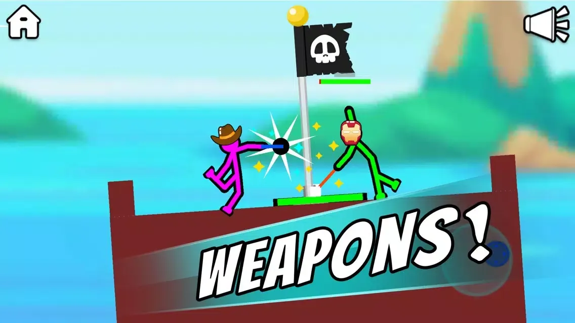 Capturas de pantalla de Stickman Clash - 2 Player Game