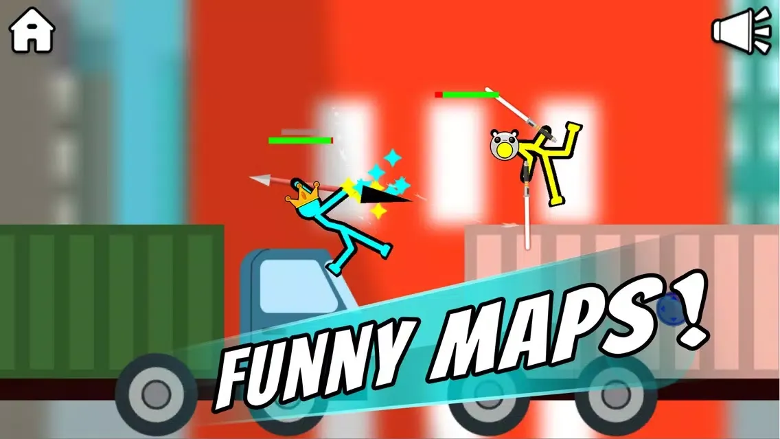 Capturas de pantalla de Stickman Clash - 2 Player Game