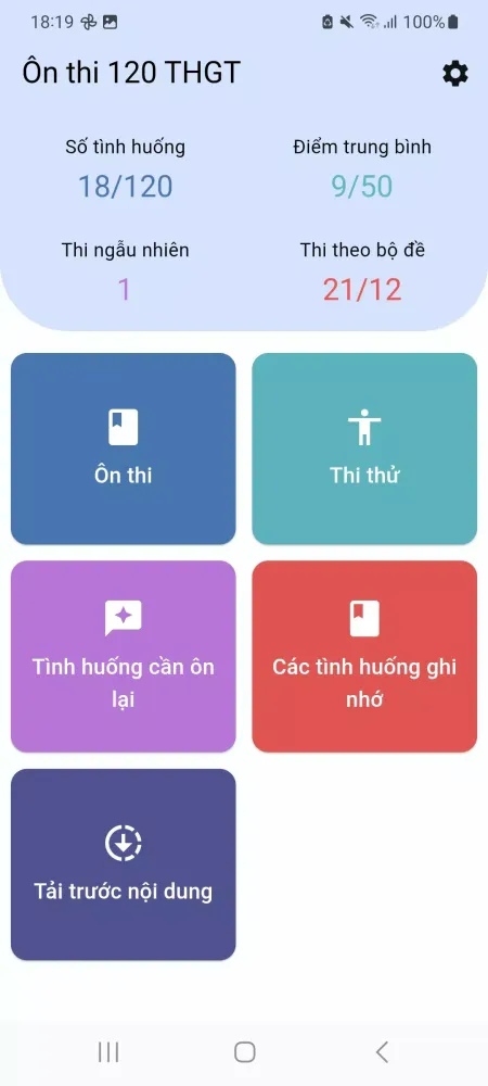 Capturas de pantalla de 120 mô phỏng tình huống V2.0.0