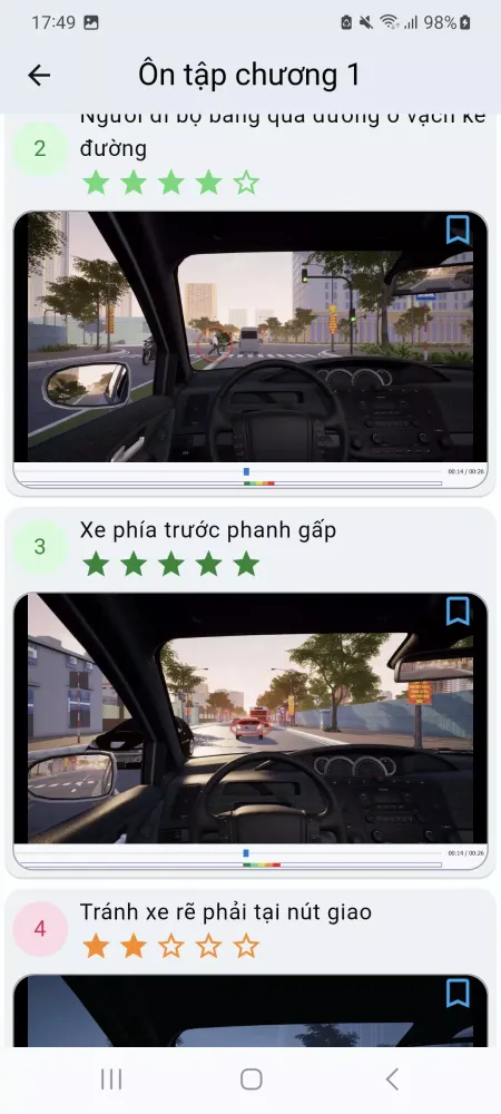 Capturas de pantalla de 120 mô phỏng tình huống V2.0.0