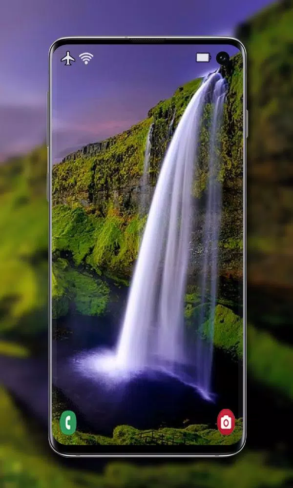 Tangkapan skrin Waterfall Wallpaper