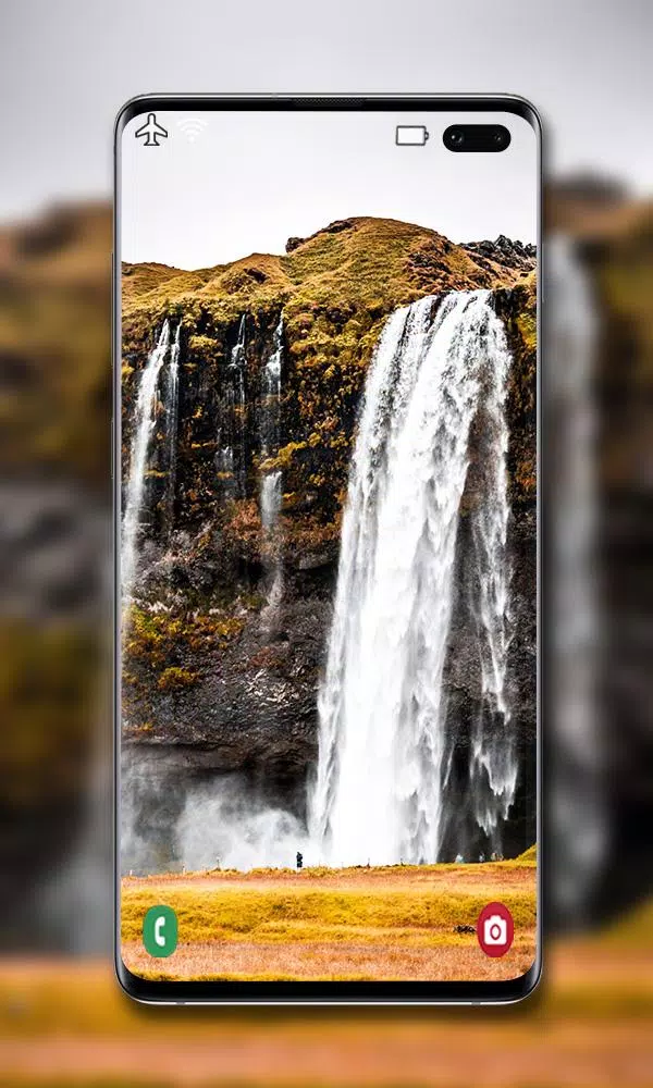Tangkapan skrin Waterfall Wallpaper