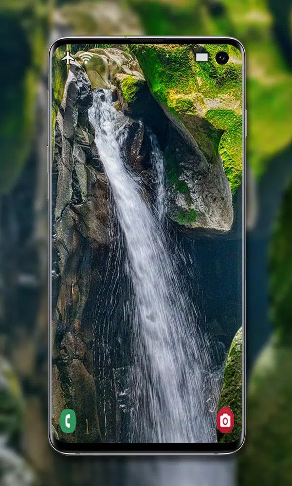 Tangkapan skrin Waterfall Wallpaper