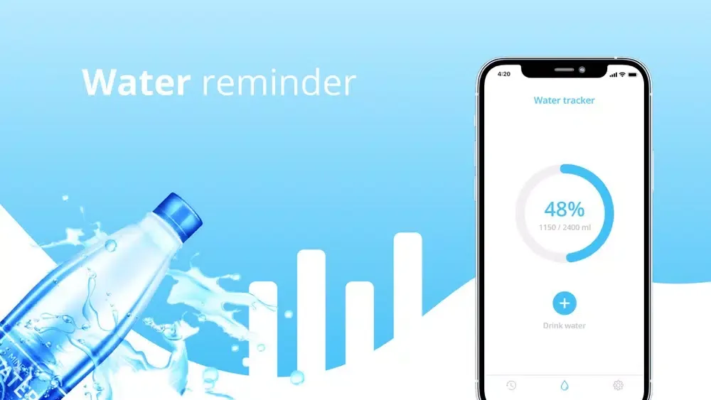 تصاویر Water tracker & drink remind