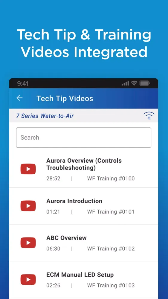 Screenshot di Symphony Contractor Connect