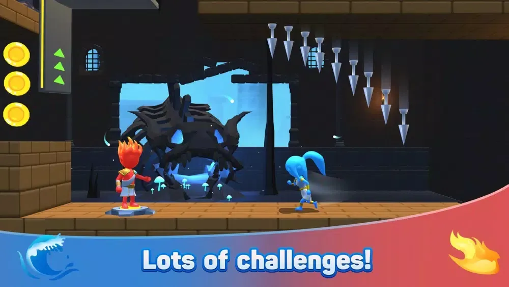 Water & Fire Stickman 3D স্ক্রিনশট