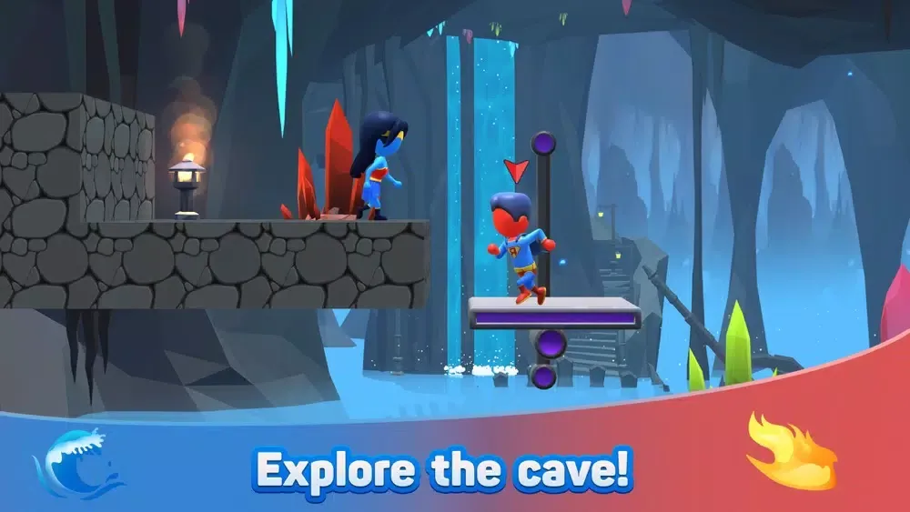 Water & Fire Stickman 3D স্ক্রিনশট
