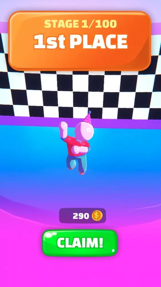 Capturas de tela do Jump Guys Race