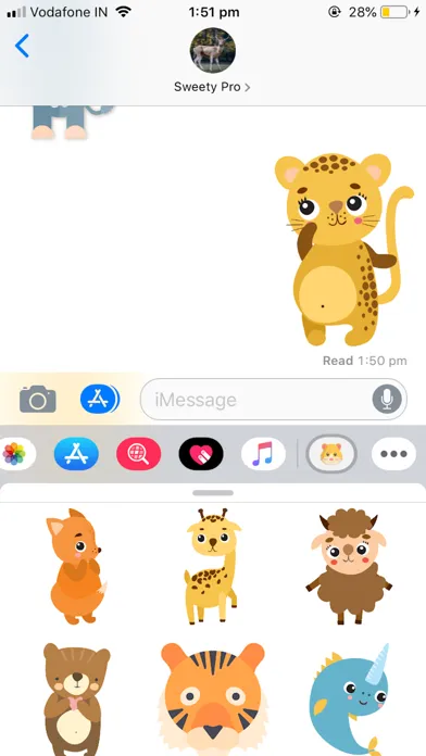 Captures d'écran de Animal Kids Stickers