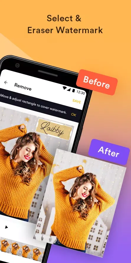 Remove Watermark Create & Add Screenshots