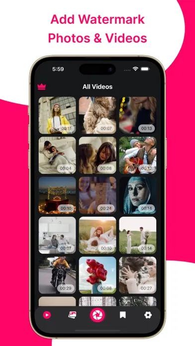 Add Watermark: Photos & Videos应用截图