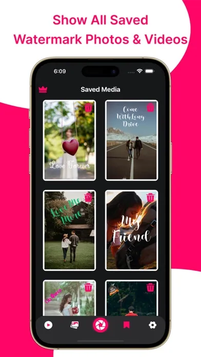 Add Watermark: Photos & Videos应用截图