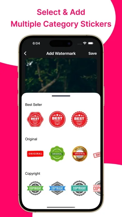 Add Watermark: Photos & Videos应用截图