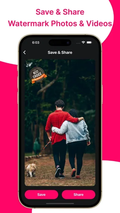 Add Watermark: Photos & Videos应用截图