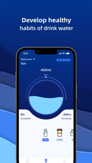 Ảnh chụp màn hình của Water Me - Water tracker
