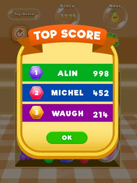 Capturas de tela do Drop Watermelon Merge Game 3d iPad 