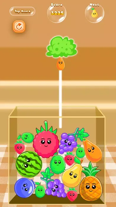 Capturas de tela do Drop Watermelon Merge Game 3d