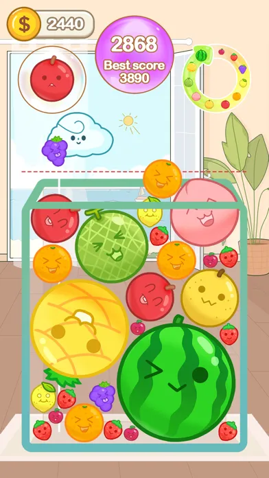 Capturas de pantalla de Watermelon Drop - Merge Fruit