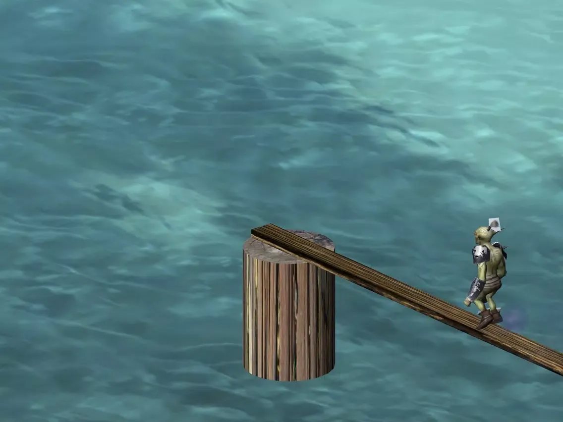 Captures d'écran de Goblin bridge is falling down iPad 