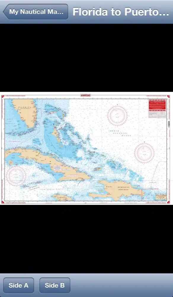 Screenshot di iNautical