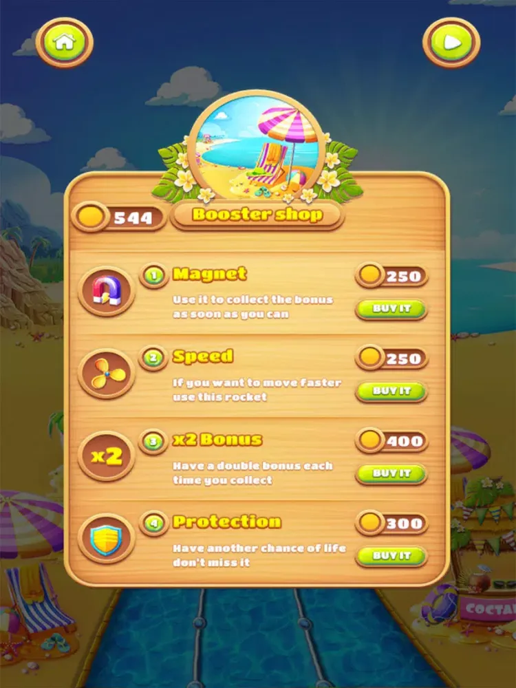 Waterslide Summer - fun fast slippery water slide iPad  Screenshots
