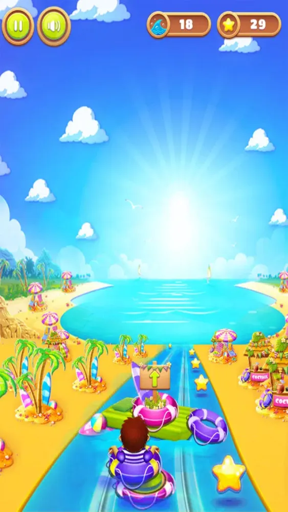 Waterslide Summer - fun fast slippery water slide Screenshots
