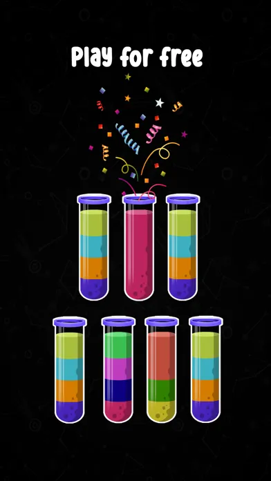 Capturas de tela do Sort Water 3D - Sort Color